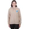 imageUltra Game Womens NFL Official Super Soft Sherpa Full Zip Hoodie Sweatshirt JacketSand
