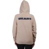 imageUltra Game Womens NFL Official Super Soft Sherpa Full Zip Hoodie Sweatshirt JacketSand