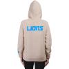 imageUltra Game Womens NFL Official Super Soft Sherpa Full Zip Hoodie Sweatshirt JacketSand