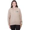 imageUltra Game Womens NFL Official Super Soft Sherpa Full Zip Hoodie Sweatshirt JacketSand
