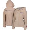 imageUltra Game Womens NFL Official Super Soft Sherpa Full Zip Hoodie Sweatshirt JacketSand