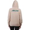 imageUltra Game Womens NFL Official Super Soft Sherpa Full Zip Hoodie Sweatshirt JacketSand