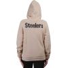 imageUltra Game Womens NFL Official Super Soft Sherpa Full Zip Hoodie Sweatshirt JacketSand