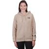 imageUltra Game Womens NFL Official Super Soft Sherpa Full Zip Hoodie Sweatshirt JacketSand