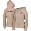 imageUltra Game Womens NFL Official Super Soft Sherpa Full Zip Hoodie Sweatshirt JacketSand
