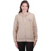 imageUltra Game Womens NFL Official Super Soft Sherpa Full Zip Hoodie Sweatshirt JacketSand