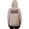 imageUltra Game Womens NFL Official Super Soft Sherpa Full Zip Hoodie Sweatshirt JacketSand