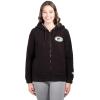 imageUltra Game Womens NFL Official Super Soft Sherpa Full Zip Hoodie Sweatshirt JacketTeam Color Updated