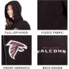 imageUltra Game Womens NFL Official Super Soft Sherpa Full Zip Hoodie Sweatshirt JacketTeam Color Updated