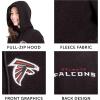 imageUltra Game Womens NFL Official Super Soft Sherpa Full Zip Hoodie Sweatshirt JacketTeam Color Updated