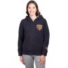 imageUltra Game Womens NFL Official Super Soft Sherpa Full Zip Hoodie Sweatshirt JacketTeam Color Updated
