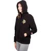 imageUltra Game Womens NFL Official Super Soft Sherpa Full Zip Hoodie Sweatshirt JacketTeam Color Updated