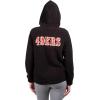 imageUltra Game Womens NFL Official Super Soft Sherpa Full Zip Hoodie Sweatshirt JacketTeam Color Updated