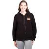 imageUltra Game Womens NFL Official Super Soft Sherpa Full Zip Hoodie Sweatshirt JacketTeam Color Updated