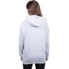 imageUltra Game Womens NFL Official Super Soft Tie Neck Hoodie SweatshirtHeather Gray