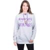imageUltra Game Womens NFL Official Super Soft Tie Neck Hoodie SweatshirtHeather Gray