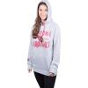 imageUltra Game Womens NFL Official Super Soft Tie Neck Hoodie SweatshirtHeather Gray