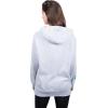 imageUltra Game Womens NFL Official Super Soft Tie Neck Hoodie SweatshirtHeather Gray