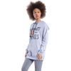 imageUltra Game Womens NFL Official Super Soft Tie Neck Hoodie SweatshirtHeather Gray