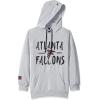 imageUltra Game Womens NFL Official Super Soft Tie Neck Hoodie SweatshirtHeather Gray