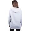 imageUltra Game Womens NFL Official Super Soft Tie Neck Hoodie SweatshirtHeather Gray