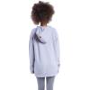 imageUltra Game Womens NFL Official Super Soft Tie Neck Hoodie SweatshirtHeather Gray