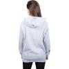 imageUltra Game Womens NFL Official Super Soft Tie Neck Hoodie SweatshirtHeather Gray
