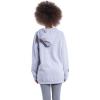 imageUltra Game Womens NFL Official Super Soft Tie Neck Hoodie SweatshirtHeather Gray