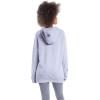 imageUltra Game Womens NFL Official Super Soft Tie Neck Hoodie SweatshirtHeather Gray