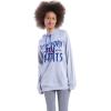 imageUltra Game Womens NFL Official Super Soft Tie Neck Hoodie SweatshirtHeather Gray