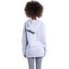 imageUltra Game Womens NFL Official Super Soft Tie Neck Hoodie SweatshirtHeather Gray