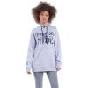 imageUltra Game Womens NFL Official Super Soft Tie Neck Hoodie SweatshirtHeather Gray