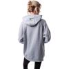 imageUltra Game Womens NFL Official Super Soft Tie Neck Hoodie SweatshirtHeather Gray