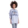 imageUltra Game Womens NFL Official Super Soft Tie Neck Hoodie SweatshirtHeather Gray