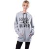 imageUltra Game Womens NFL Official Super Soft Tie Neck Hoodie SweatshirtHeather Gray