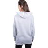 imageUltra Game Womens NFL Official Super Soft Tie Neck Hoodie SweatshirtHeather Gray