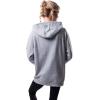 imageUltra Game Womens NFL Official Super Soft Tie Neck Hoodie SweatshirtHeather Gray