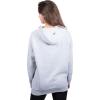 imageUltra Game Womens NFL Official Super Soft Tie Neck Hoodie SweatshirtHeather Gray