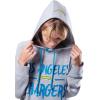 imageUltra Game Womens NFL Official Super Soft Tie Neck Hoodie SweatshirtHeather Gray