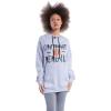 imageUltra Game Womens NFL Official Super Soft Tie Neck Hoodie SweatshirtHeather Gray