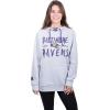 imageUltra Game Womens NFL Official Super Soft Tie Neck Hoodie SweatshirtHeather Gray