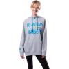 imageUltra Game Womens NFL Official Super Soft Tie Neck Hoodie SweatshirtHeather Gray