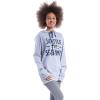 imageUltra Game Womens NFL Official Super Soft Tie Neck Hoodie SweatshirtHeather Gray