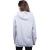 imageUltra Game Womens NFL Official Super Soft Tie Neck Hoodie SweatshirtHeather Gray