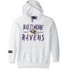 imageUltra Game Womens NFL Official Super Soft Tie Neck Hoodie SweatshirtWhite