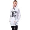 imageUltra Game Womens NFL Official Super Soft Tie Neck Hoodie SweatshirtWhite