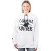 imageUltra Game Womens NFL Official Super Soft Tie Neck Hoodie SweatshirtWhite