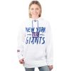 imageUltra Game Womens NFL Official Super Soft Tie Neck Hoodie SweatshirtWhite