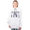 imageUltra Game Womens NFL Official Super Soft Tie Neck Hoodie SweatshirtWhite