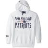 imageUltra Game Womens NFL Official Super Soft Tie Neck Hoodie SweatshirtWhite